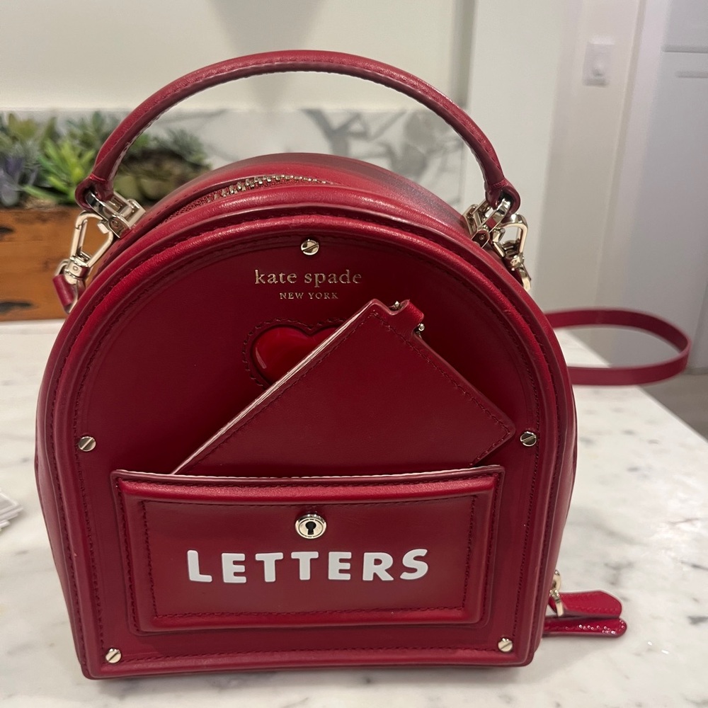 Kate Spade Yours Truly 3D Mailbox Red Limited Edition Novelty Collector Gift